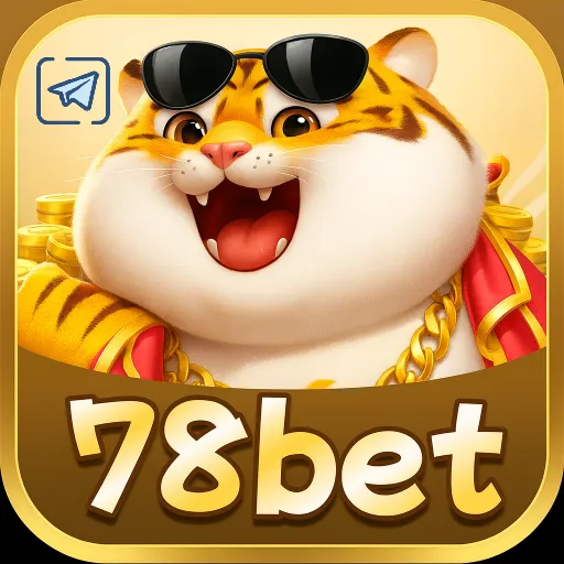 Imagem promovendo o canal oficial da 78bet no Telegram